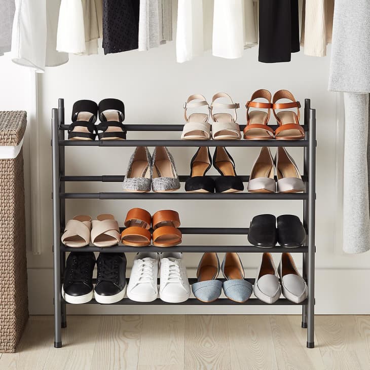 Container store 2025 shoe closet